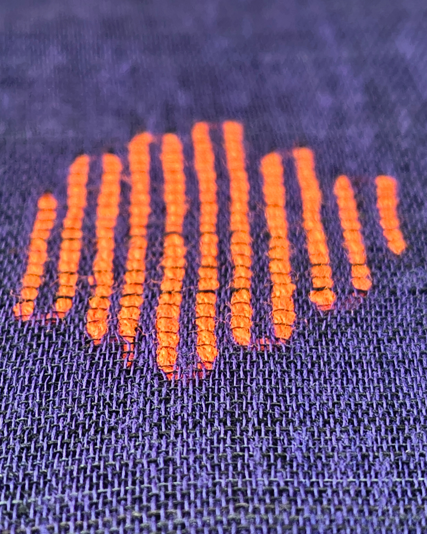 Khadi Cotton Handloom Saree Butta Design