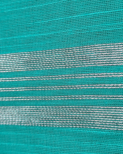 Cotton Silk Handloom Saree Silver Zari Border