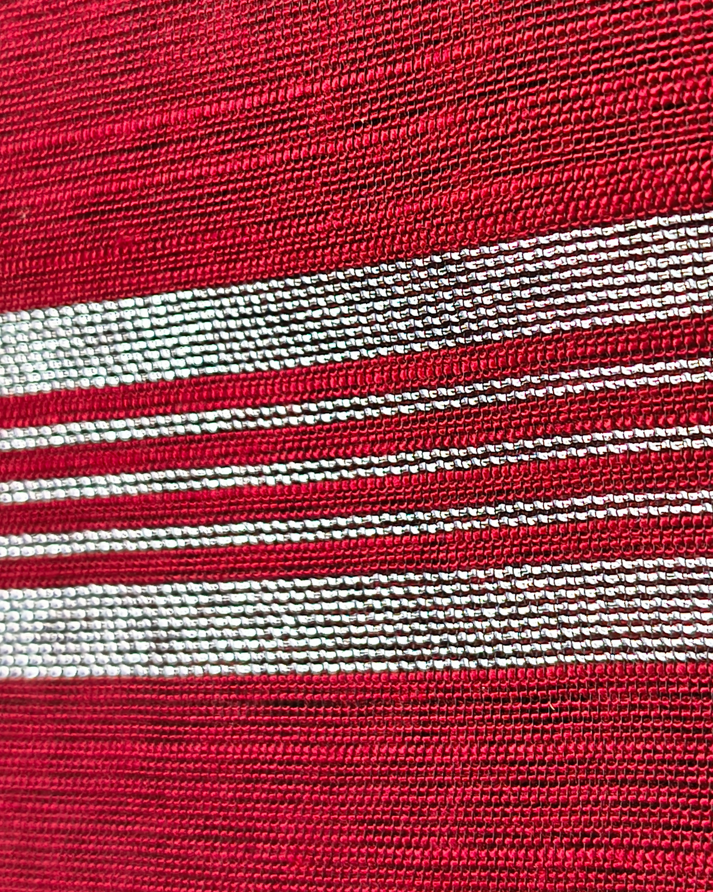 Cotton Silk Handloom Saree Silver Zari Border