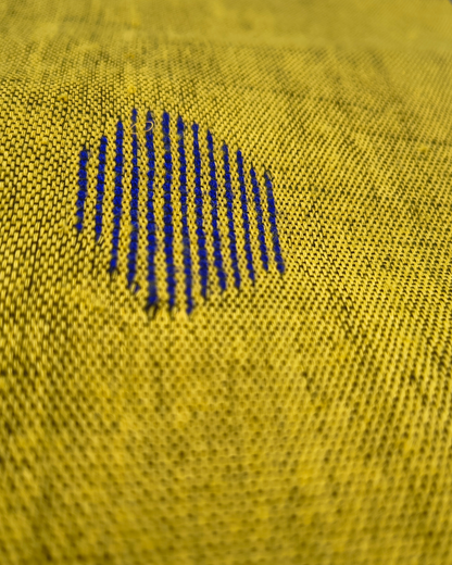 Khadi Cotton Handloom Saree Butta Design