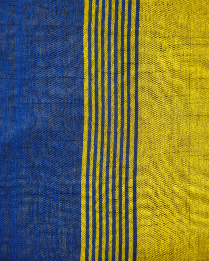 Khadi Cotton Handloom Saree Butta Design